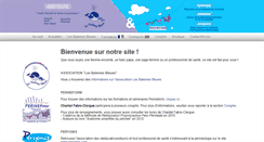 Desktop Screenshot of lesbaleinesbleues.com